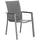 Dehner Palermo Stapelstuhl 56,5 x 67 x 91,5 cm grau