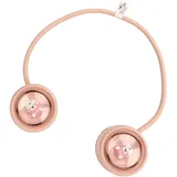Multifunktionaler Und Leiser 3-stufiger Usb-nackenventilator, Leistungsstark Und Tragbar, Ideal Für Camping Und Reisen Im Freien (rosa).