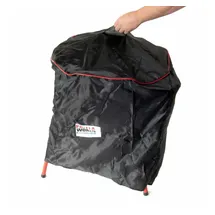 Paella World Grillabdeckung Ø 55 cm Polyester schwarz