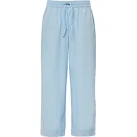 s.Oliver Leichte Culotte aus Baumwollmix Relaxed Fit Blau 40
