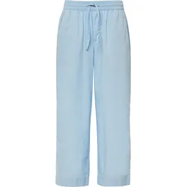 s.Oliver Leichte Culotte aus Baumwollmix Relaxed Fit Blau 40