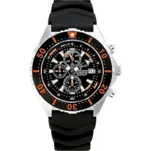 Chris Benz Depthmeter Chronograph Kautschuk 300 mm CB-C300-O-KBS