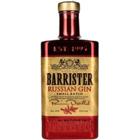 Barrister Russian Gin Small Batch 43% Vol. 0,7l