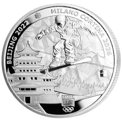 Die erste Silbermünze zu Olympia 2026 - Start der offiziellen Kollektion!