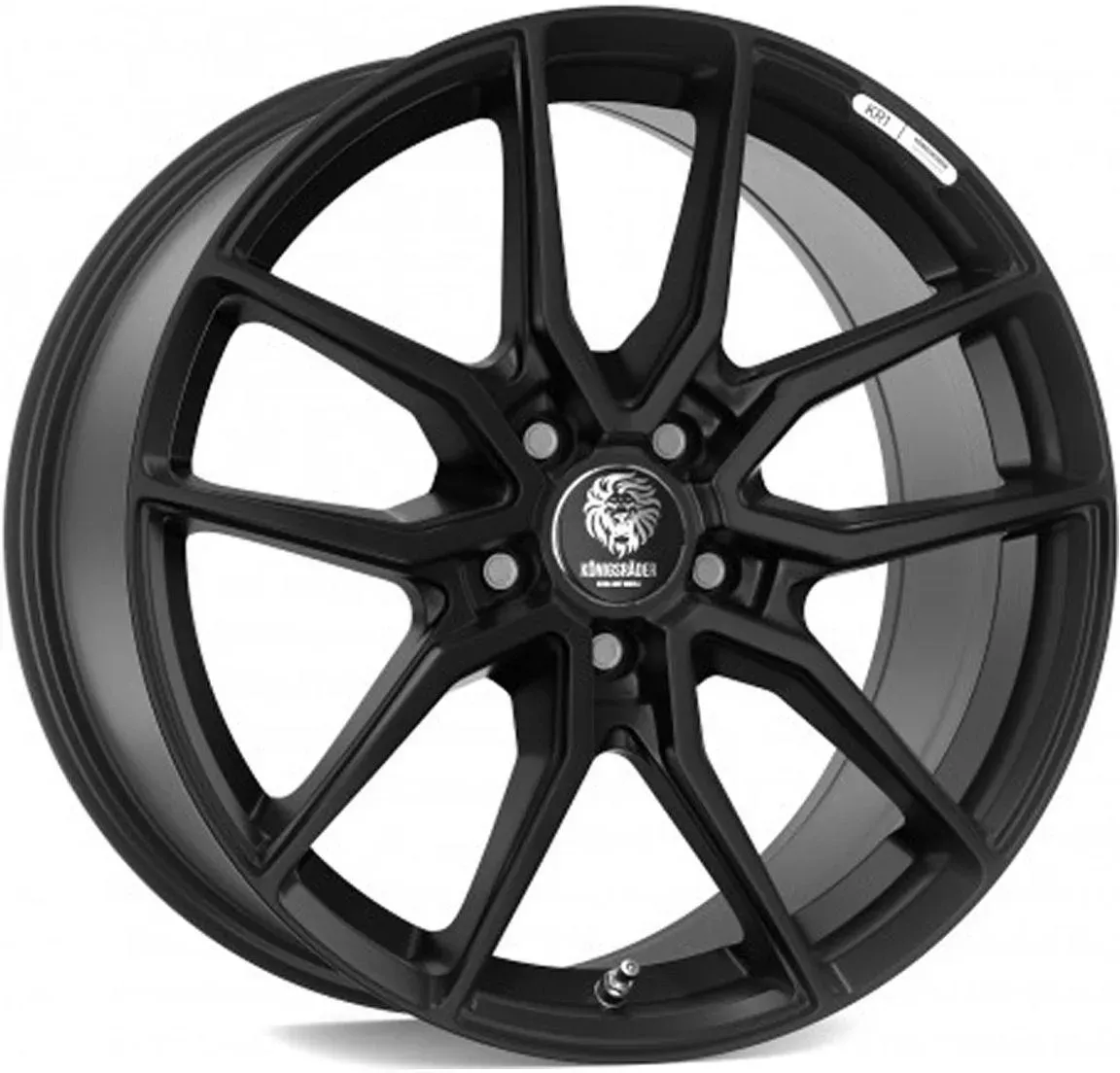 KÖNIGSRÄDER KR1 black 8.5Jx19 5x112 ET35