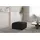 Fun Möbel Polsterhocker Designerhocker CELES Premium Stoff 65 x 40 x 65 cm Schwarz