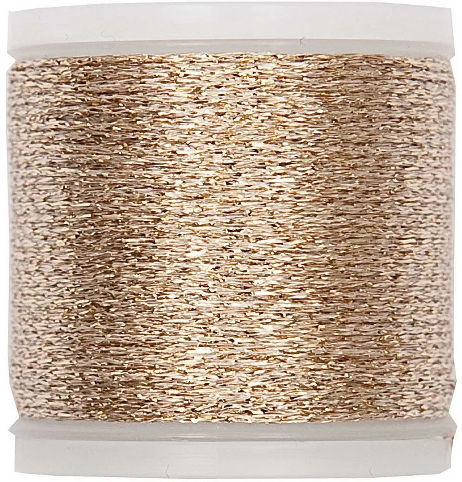 Rico Design Sticktwist Stickgarn, Metallic No. 20 Gold