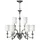 Elstead Lighting Hinkley HK-SUSSEX9 - Kronleuchter Sussex, 9xE14/40W/230V mattchrom - Mattes Chrom