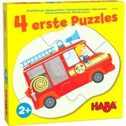 HABA 306182 4 erste Puzzles – Einsatzfahrzeuge