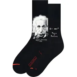 MuseARTa Unisex Socken Science&History - Albert Einstein