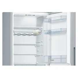 Bosch Serie 4 KGV36VLEA Kühl-Gefrierkombination (308 l, 1860 mm hoch, Edelstahl)