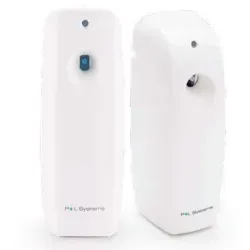 P+L Systems Washroom Duftspender LED, automatisch ADMA270W , 3 Zeitintervalle einstellbar, weiß