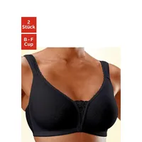 PETITE FLEUR Soft-BH (Packung, 2 Stück) ohne Bügel mit