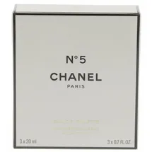 Chanel No. 5 Eau de Toilette refillable 20 ml + Nachfüllung 2 x 20 ml