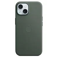 Apple iPhone 15 Plus Feingewebe Case mit MagSafe immergrün