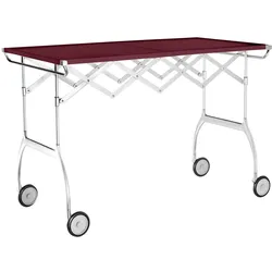 Kartell Battista Servierwagen mit Rollen 100x54x69 cm - Silber