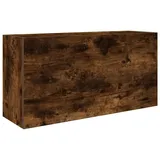 vidaXL Bad-Wandschrank Räuchereiche 80x25x40 cm Holzwerkstoff