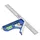 WorkPro Anschlagwinkel 300 mm Blau/Klar 32 cm