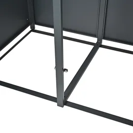 Westmann Mülltonnenbox Varius 3 198 x 116 cm grau