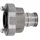 Riegler Storz-Kupplung, Stutzen, drehbar, Alu, Storz-Größe 65, LW 65