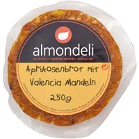 Aprikosenbrot mit Valencia Mandeln 0,25 kg Früchte