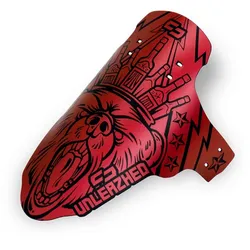 Unleazhed M01 Mudguard - Dawai Soviet red