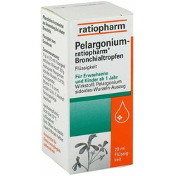 Pelargonium-ratiopharm Bronchialtropfen