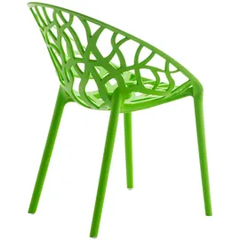 CLP Gartenstuhl Hope Sessel 59 x 59 x 80 cm grün 2 St.