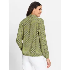 Inspirationen Druckbluse beige 36