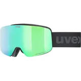 Uvex Pwdr FM black matt/mirror green (Junior) (S5508502030)