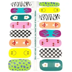 Blitsbee Nail Sticker Nagelsticker DAILY DRAMA 