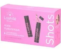 Lashilé Beauty - Shots Acide Hyaluronique 150 mg Anti-rides et élasticité de la peau Nutricosmétique à boire Programme 14 Jours hyaluronique, Zinc Solution Orale 210 ml