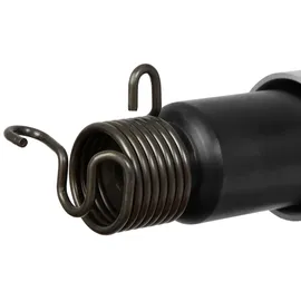 Eberth Druckluftmeißel mit Koffer, Werkzeug-Set 10-teilig, 4500 Schläge/min, 5x Meißel 150 mm, Druckluft Meißelhammer mit 1/4" Anschluss