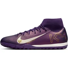 Nike Mercurial Superfly 10 Academy Kylian Mbappé TF Multinocken-Fußballschuhe Herren 500 - grand purple/pale ivory 36