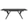 bene living Valor Ausziehtisch 160/210 x 90 x 76 cm Grau