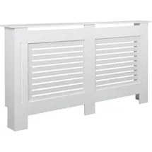 Wohnling Heizkörperverkleidung WL5,746 Weiß Matt Lackiert 152x83x19 cm