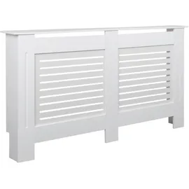 Wohnling Heizkörperverkleidung WL5,746 Weiß Matt Lackiert 152x83x19 cm