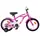 vidaXL Kinderfahrrad 16 Zoll Dunkelrosa