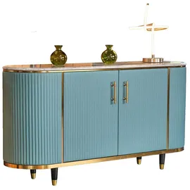 KAWOLA Maria Marmorplatte Kunstleder hellblau