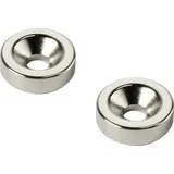 TRU Components D10T3-M3 Permanent-Magnet Ring (Ø x H) 10mm x 3mm N35 Grenztemperatur (max.): 80°C