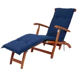 KETTtex Sesselauflage Deckchair Florence 2148 dunkelblau 190x50x6 cm KETTtex
