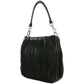 FredsBruder Schultertasche Say Hello Midi Hobo Bag Black