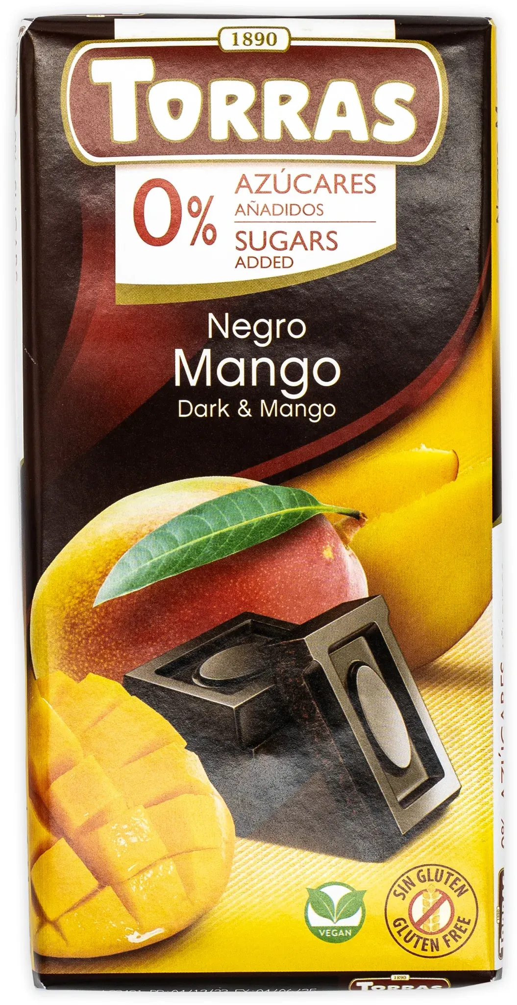 Torras Dark&Mango Chocolate Schokolade 0,075 kg