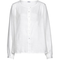 Buffalo Schlupfbluse Damen weiß Gr.42
