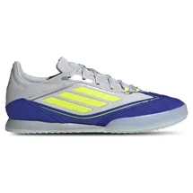 adidas F50 Messi Freestyle Indoor Herren Silver Met/Solar Yellow/Lucid Blue 43