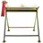Wiltec - Sägebock verzinkt klappbar, 88x71x96 cm, mit Kettensägenhalter und Zwangsführung, Holzsägebock für Brennholz, bis 120 kg