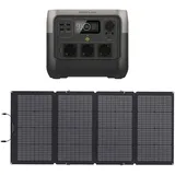 ECOFLOW River 2 0% MwSt §12 III UstG Pro 768Wh Portable Powerstation mit 220W So...