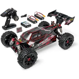 CARSON 1:8 Virus 4.2 XL 100% RTR schwarz/rot RTR Ready-to-Run)