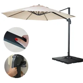 Mendler HWC-A96 Ø 400 cm Creme