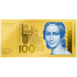 Eine großartige Erinnerung an Deutschlands goldene Zeiten – die D-Mark-Gold-Banknoten originalgetreu gewürdigt!